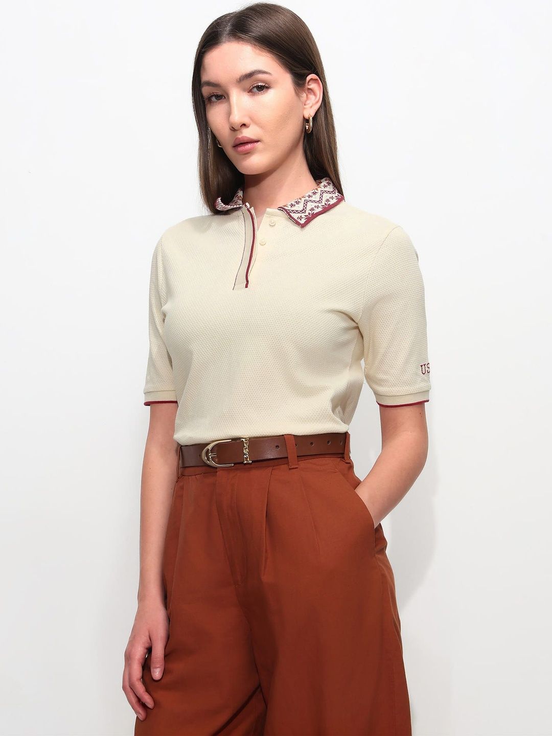 Polo Collar T-shirt