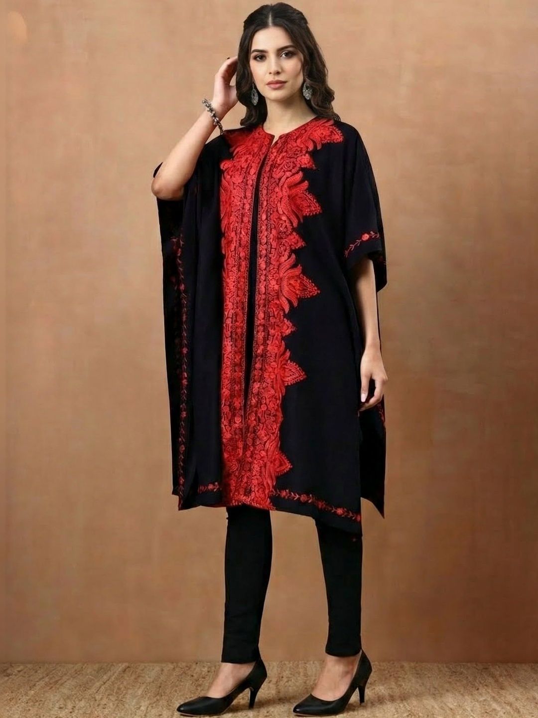 Zamour Women Ethnic Embroidered Ethnic Shrug