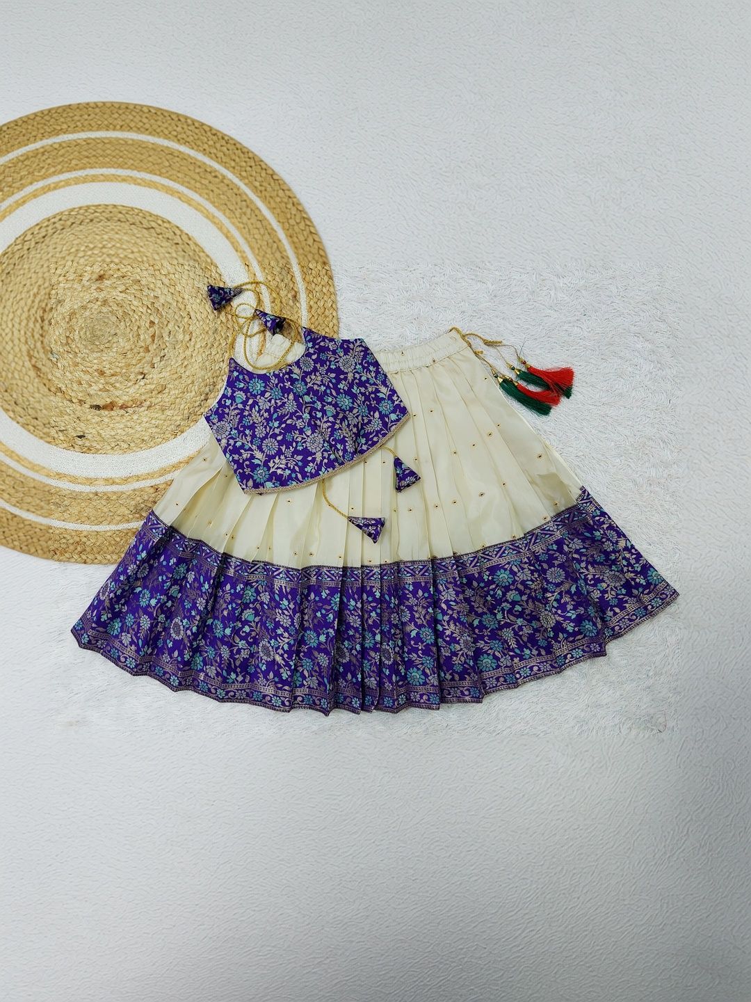 FELIZ THE DESIGNER STUDIO Girls Embellished Ready to Wear Lehenga &