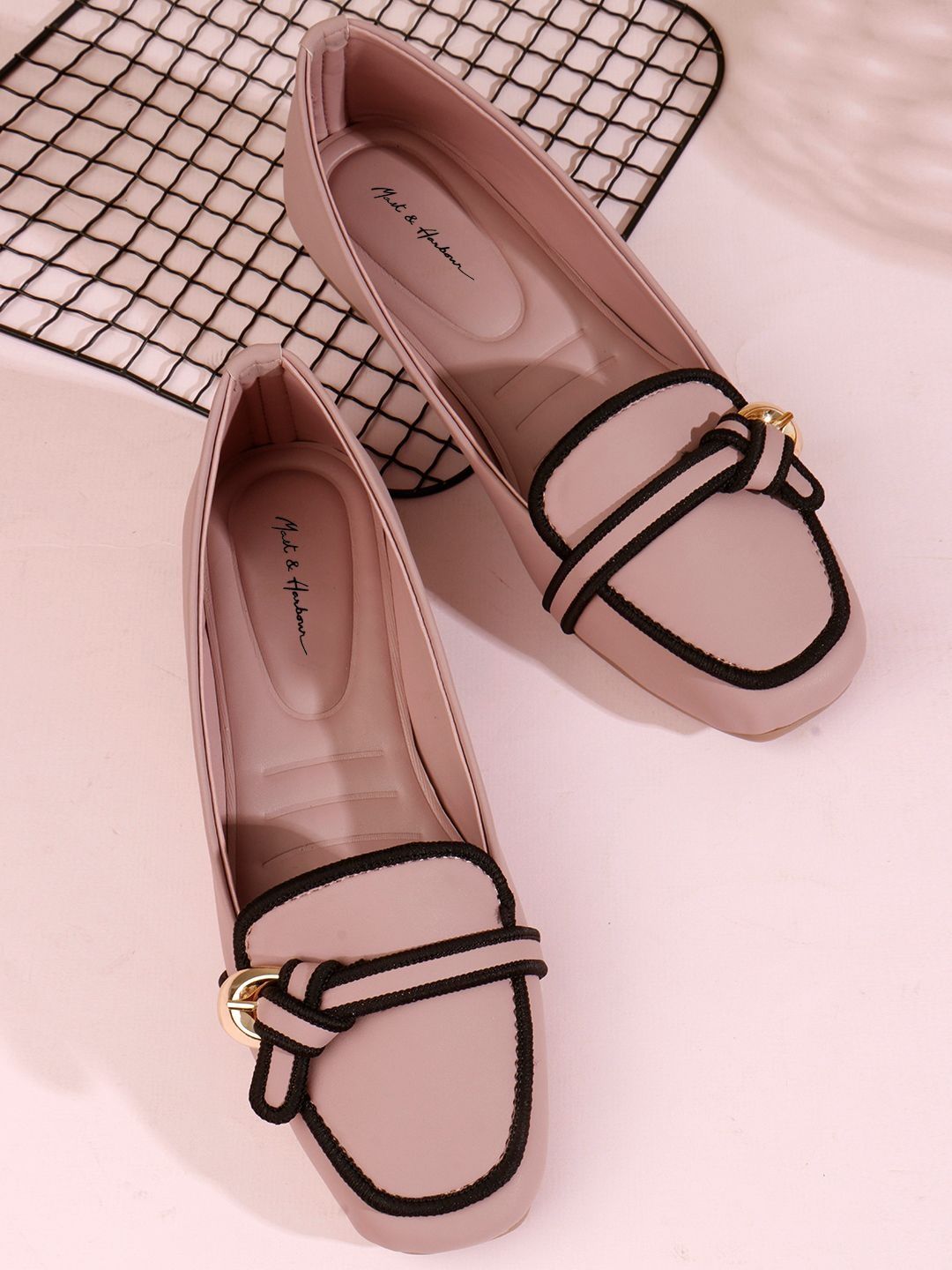 Mast & Harbour Mast & Harbour Women Ballerinas with Buckles Flats