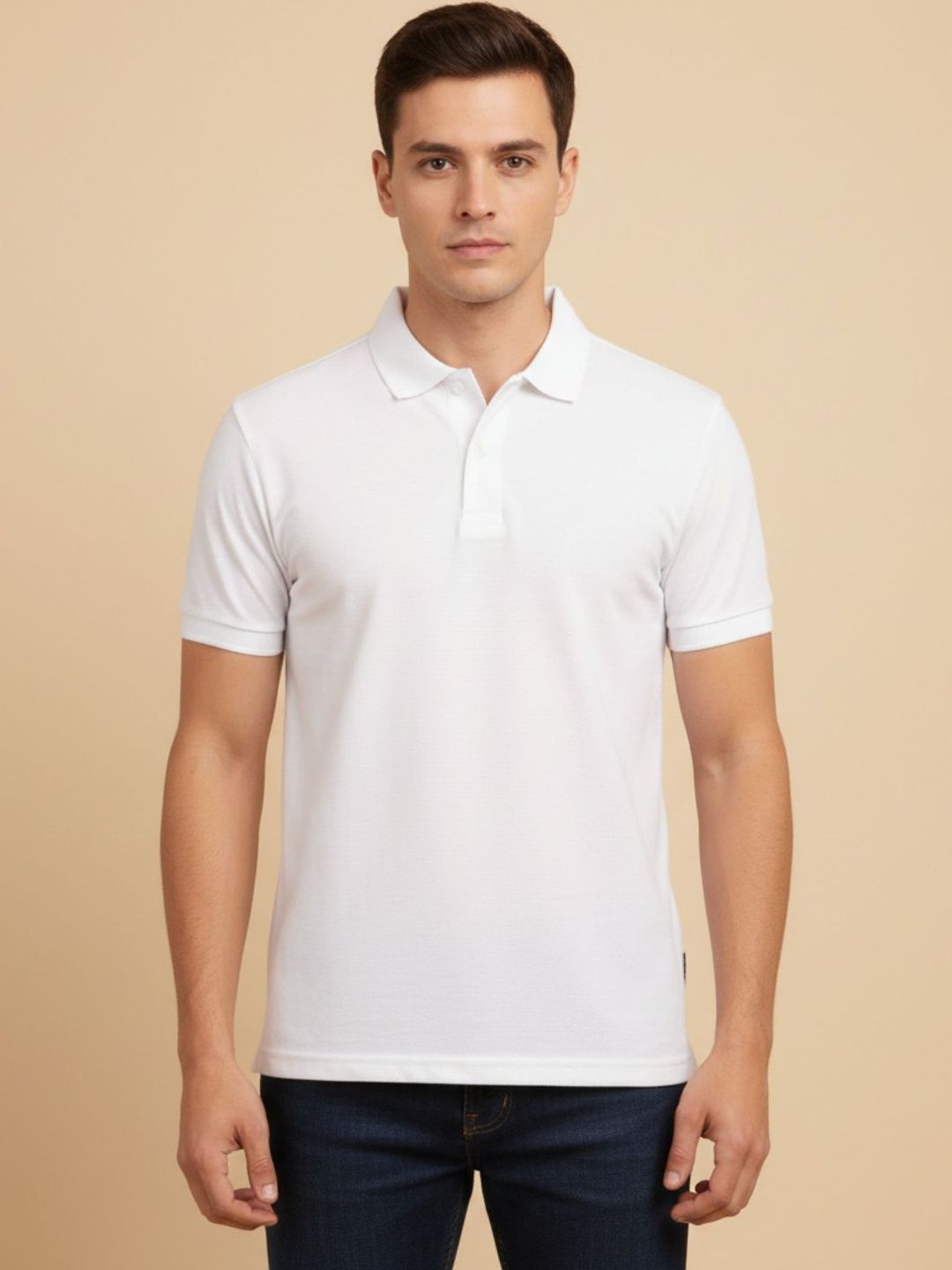 Moda Rapido Men Polo Collar T-shirt