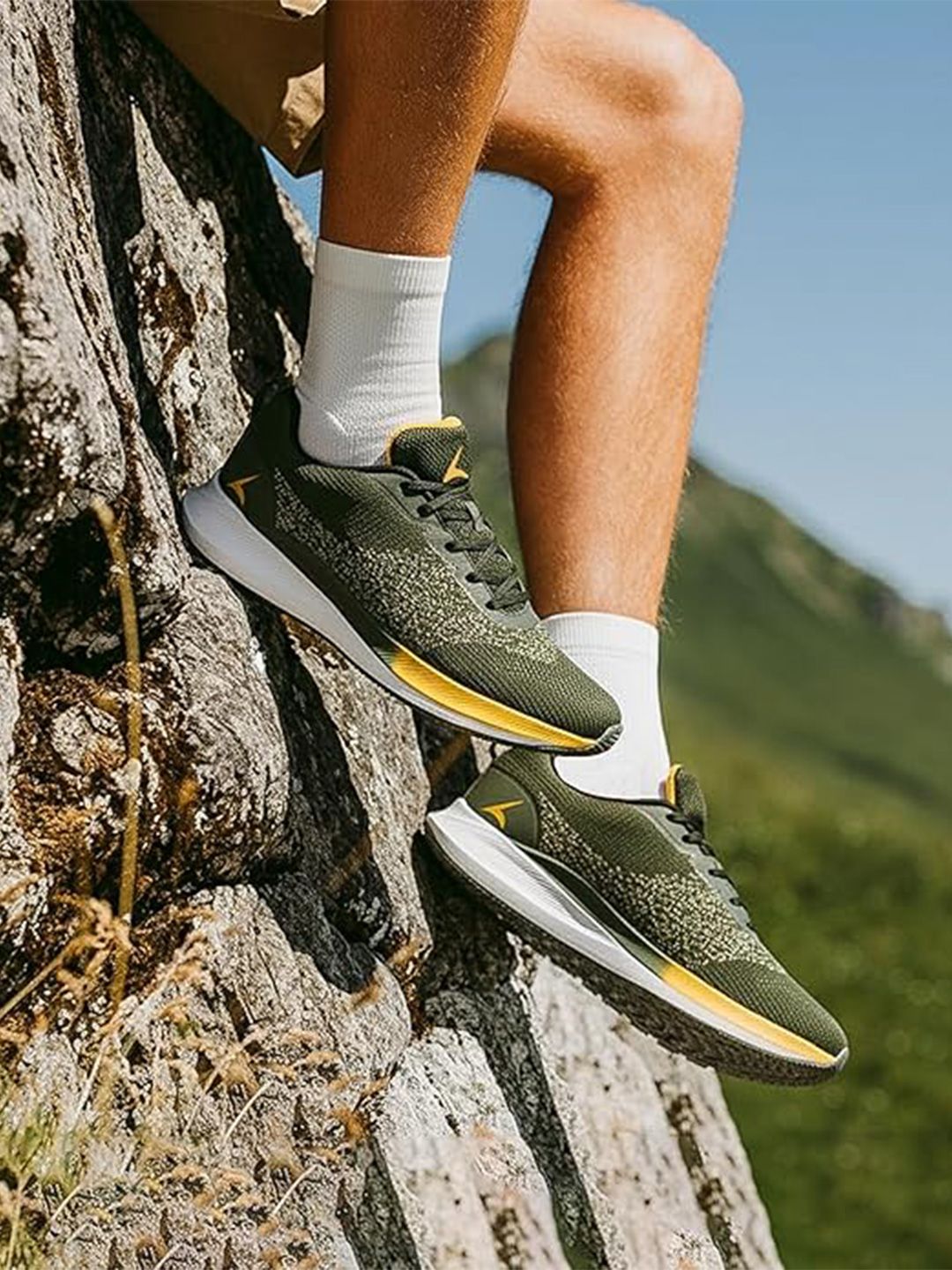 TRACER Men Mesh Running Non-Marking Shoes