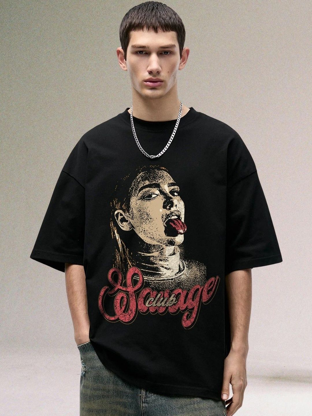 PRONK Men Printed T-shirt