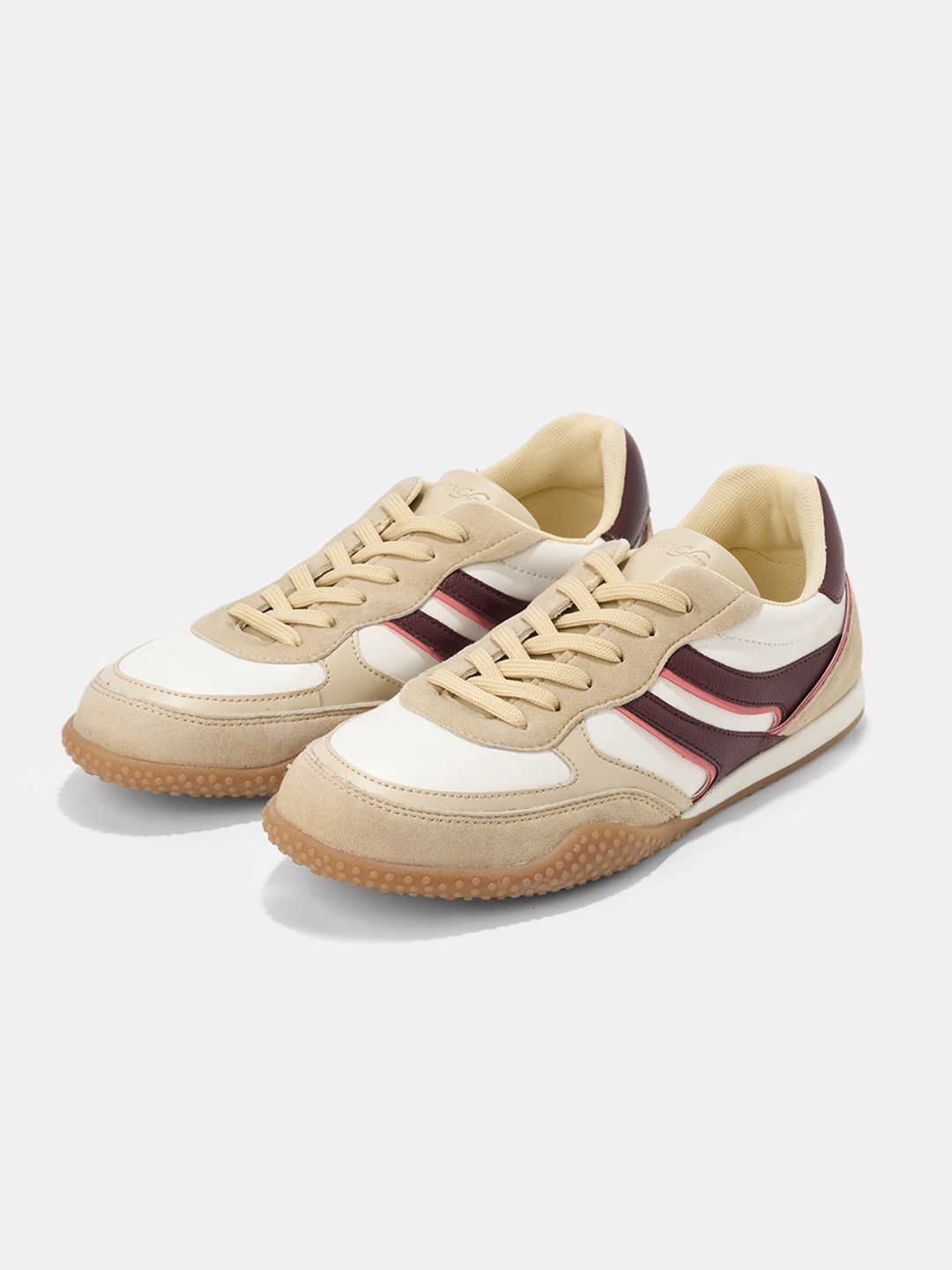Women PU Sneakers Forever Glam by Pantaloons Women Colourblocked PU Sneakers