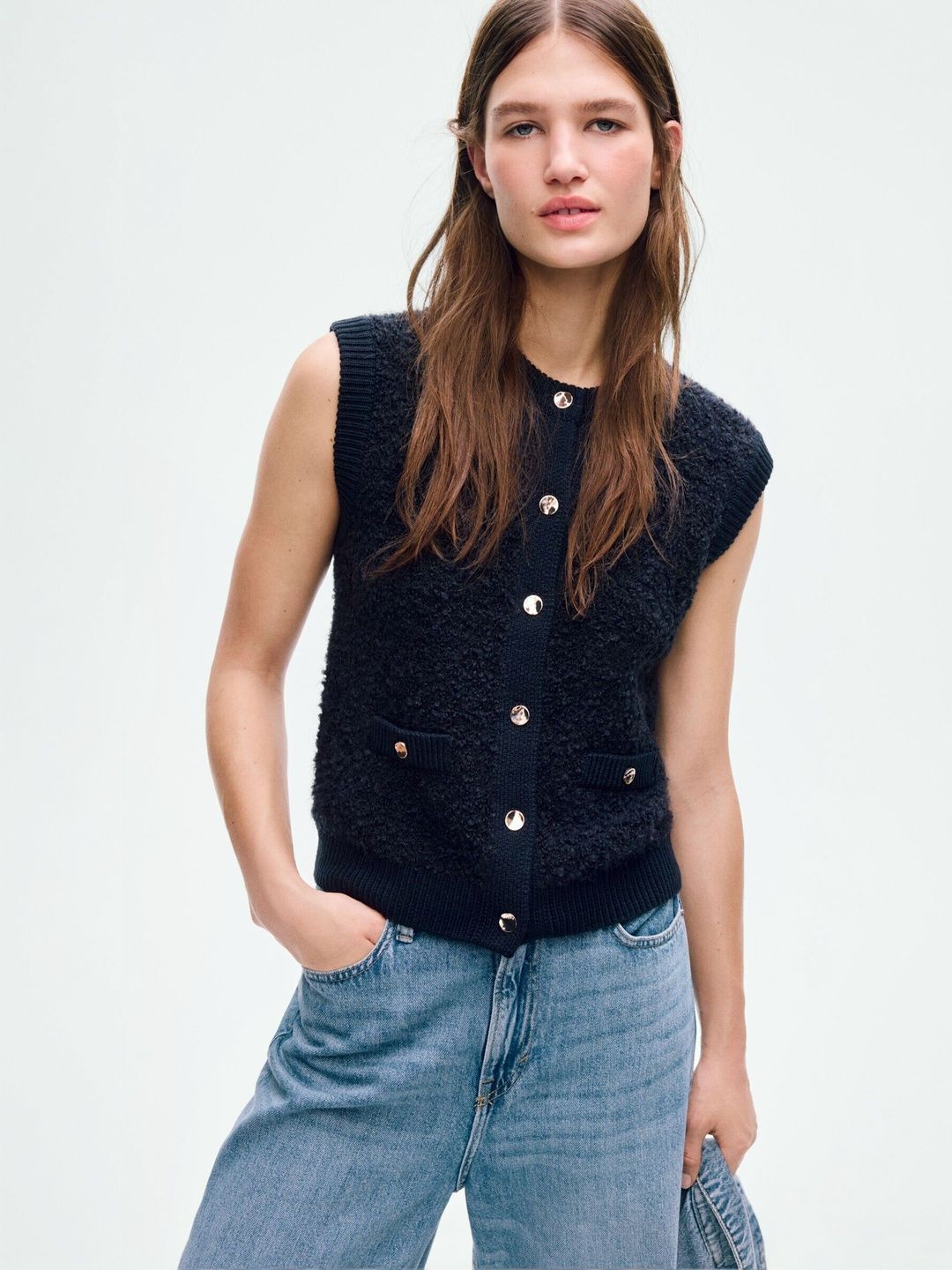 And Sleeveless Sweaters - Buy And Sleeveless Sweaters online in India