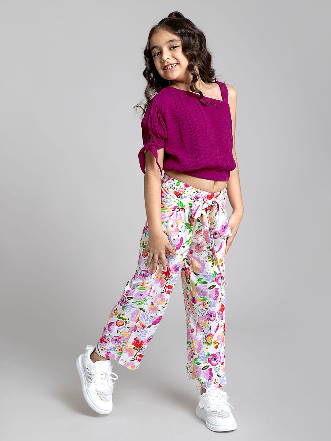 Hopscotch Girls Top with Palazzos