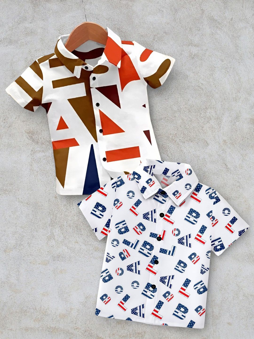 DUTT CREATION Boys Classic Printed Casual Shirt