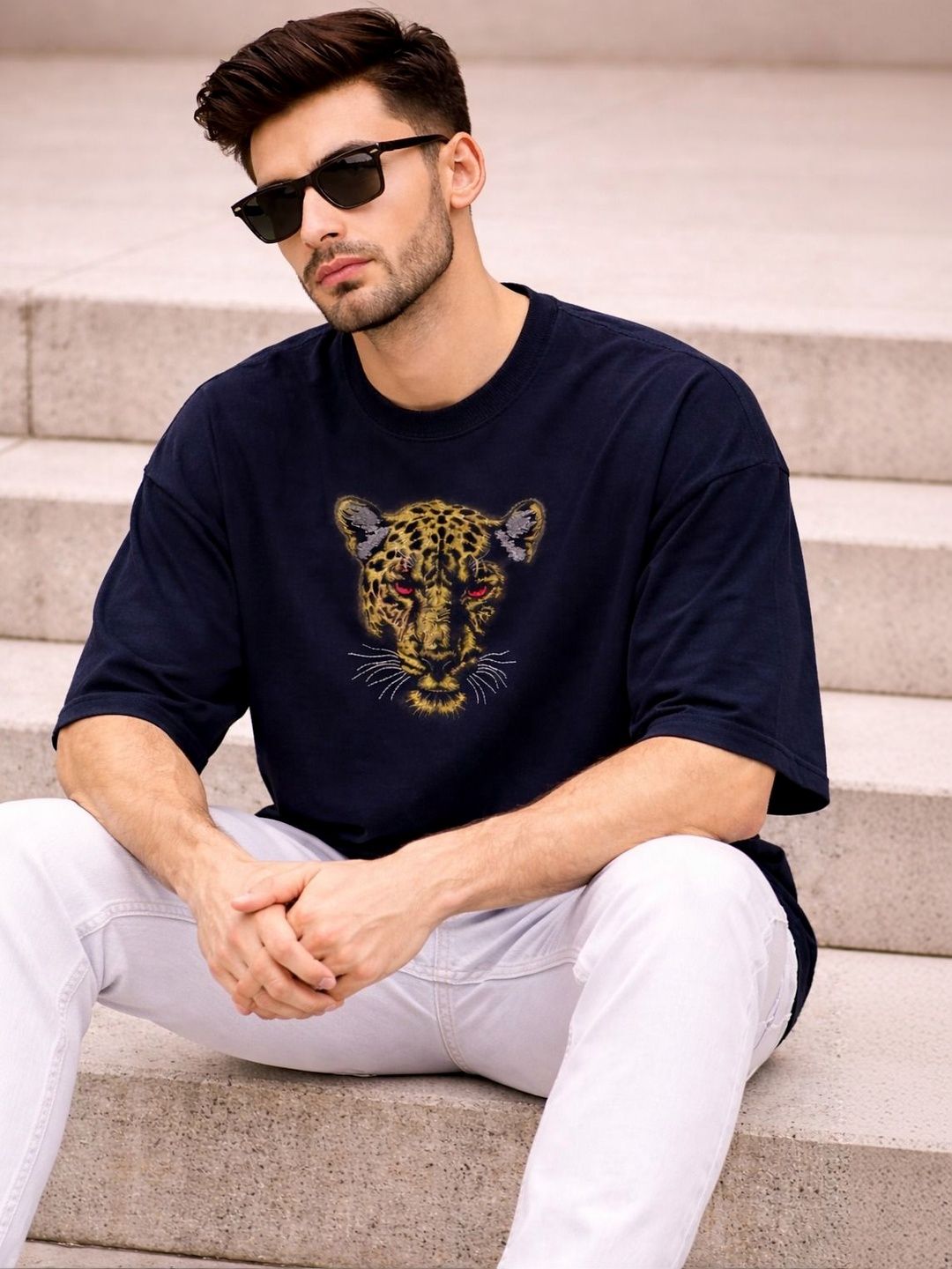 Moda Rapido Men Printed T-shirt