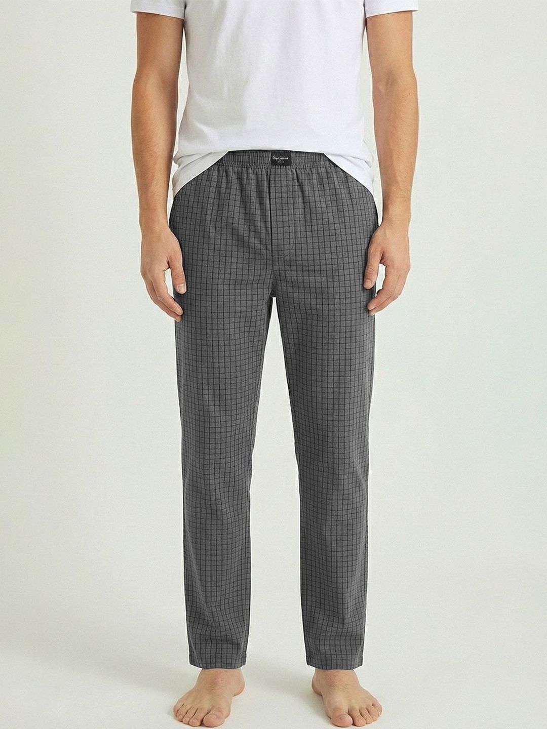Printed Lounge Pants Pepe Jeans Printed Cotton Lounge Pants