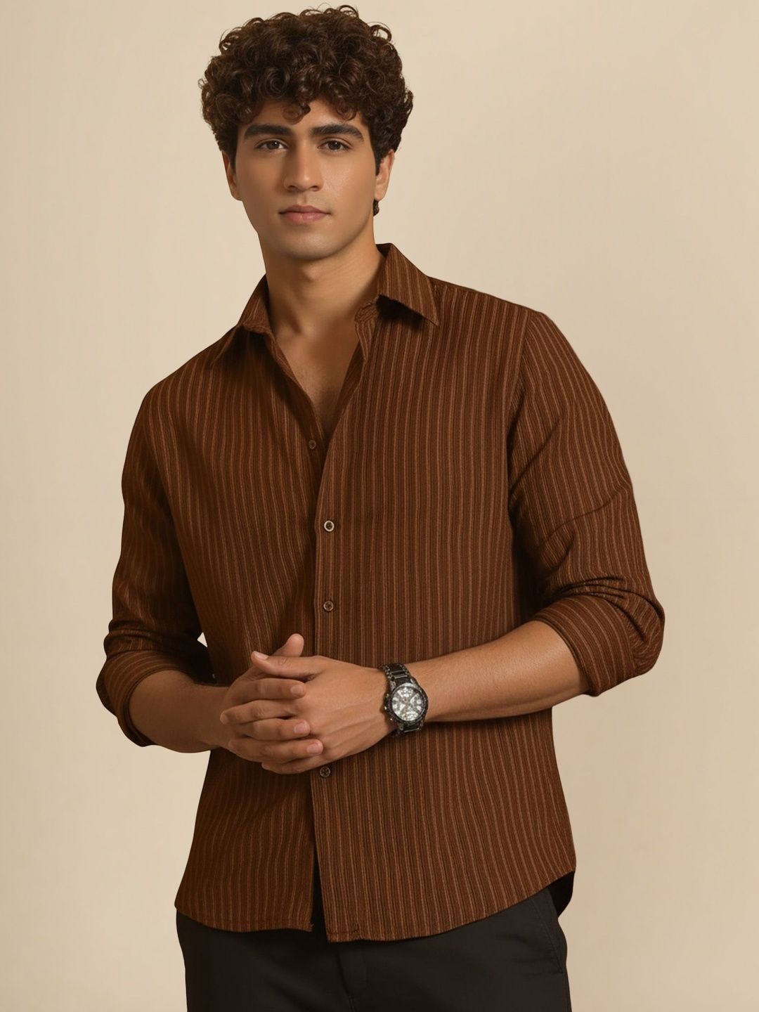 seanページ Buy SZN Men Standard Striped Casual Shirt - Shirts for Men
