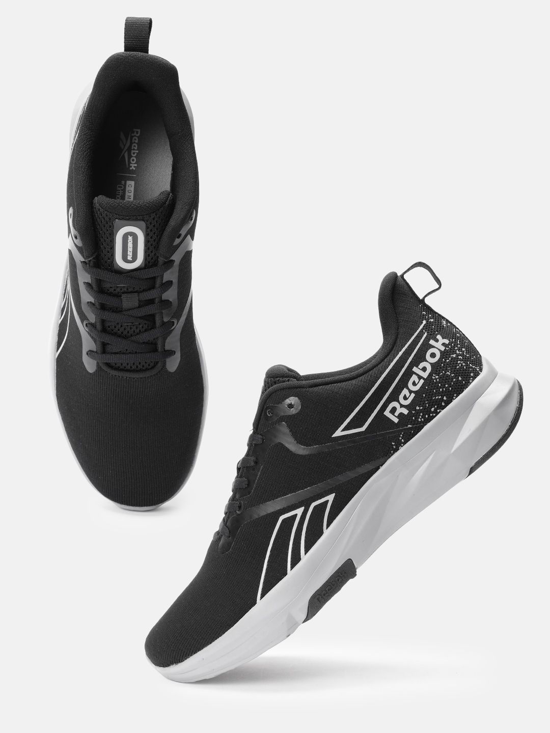 Reebok Men RUNERGY LT PULSAR M Brand Logo Printed Running Non-Marking Shoes