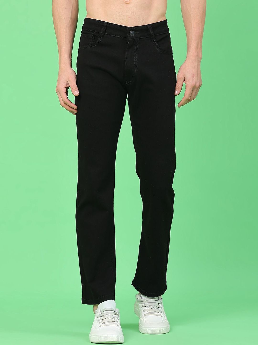 V-Mart Men Regular Fit Mid-Rise Stretchable Jeans