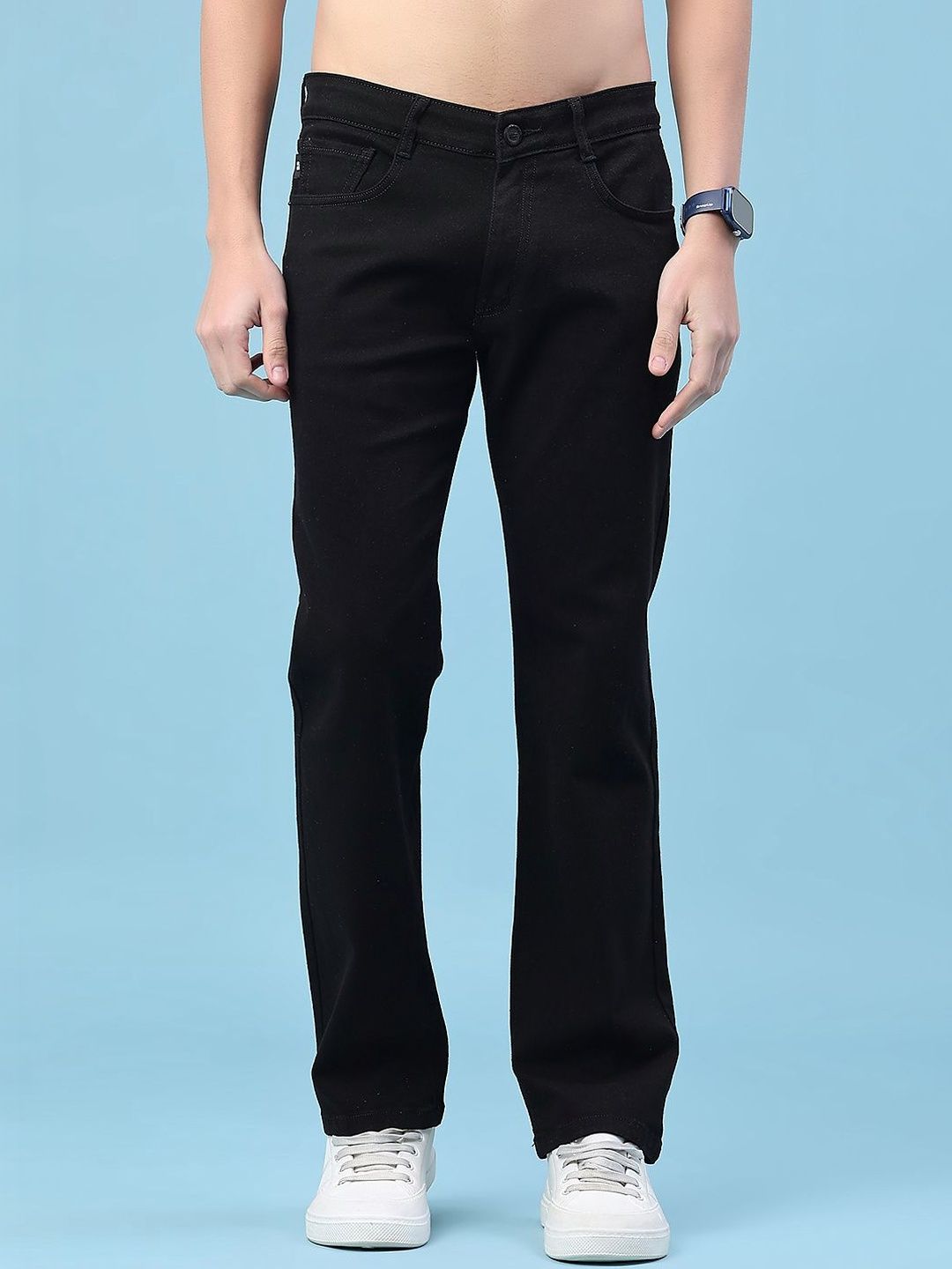 V-Mart Men Regular Fit Mid-Rise Stretchable Jeans