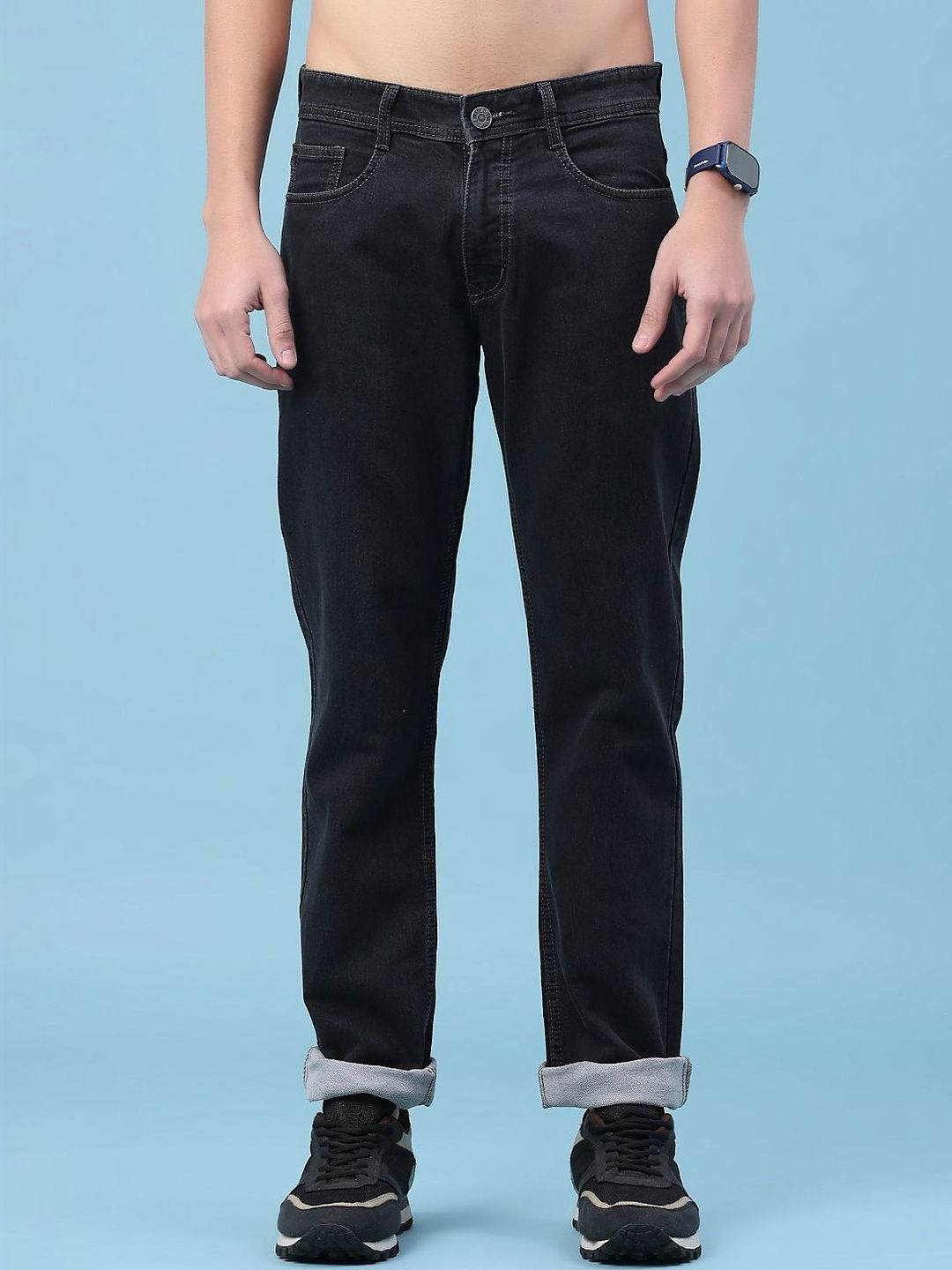 V-Mart Men Regular Fit Mid-Rise Stretchable Jeans