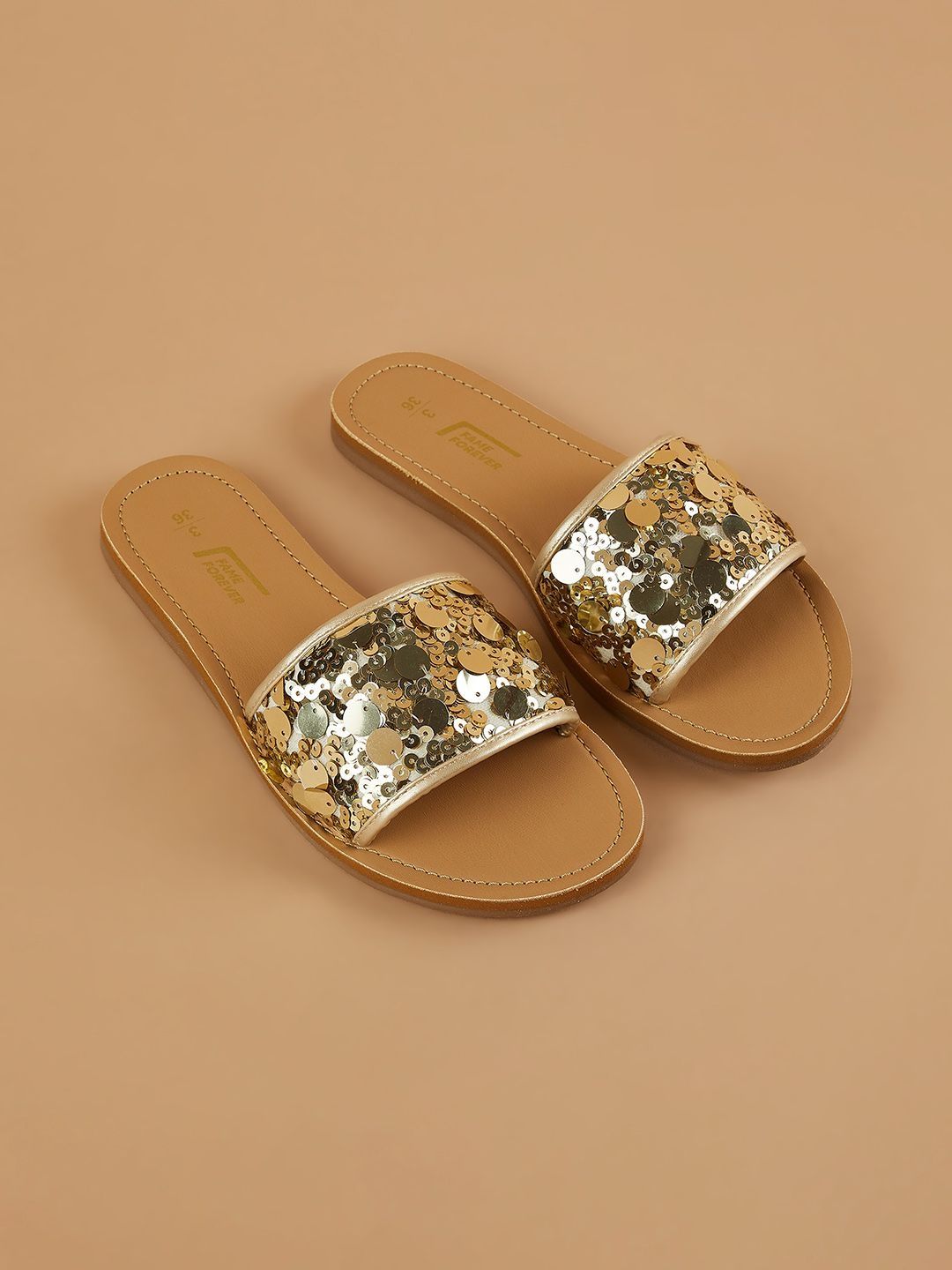 Fame Forever by Lifestyle Girls PU Comfort Sandals