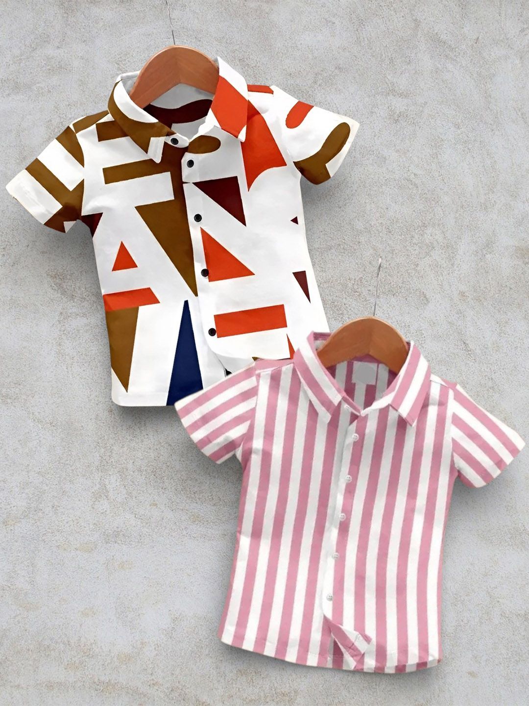 DUTT CREATION Boys Classic Printed Casual Shirt