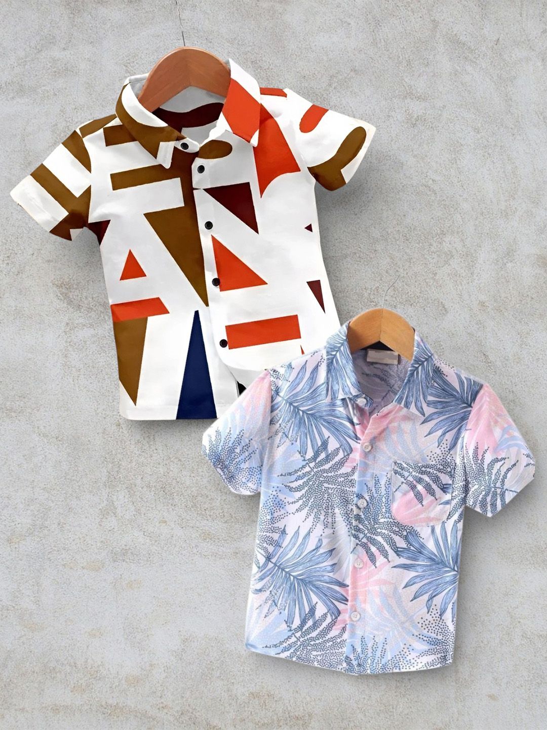 DUTT CREATION Boys Classic Floral Printed Casual Shirt