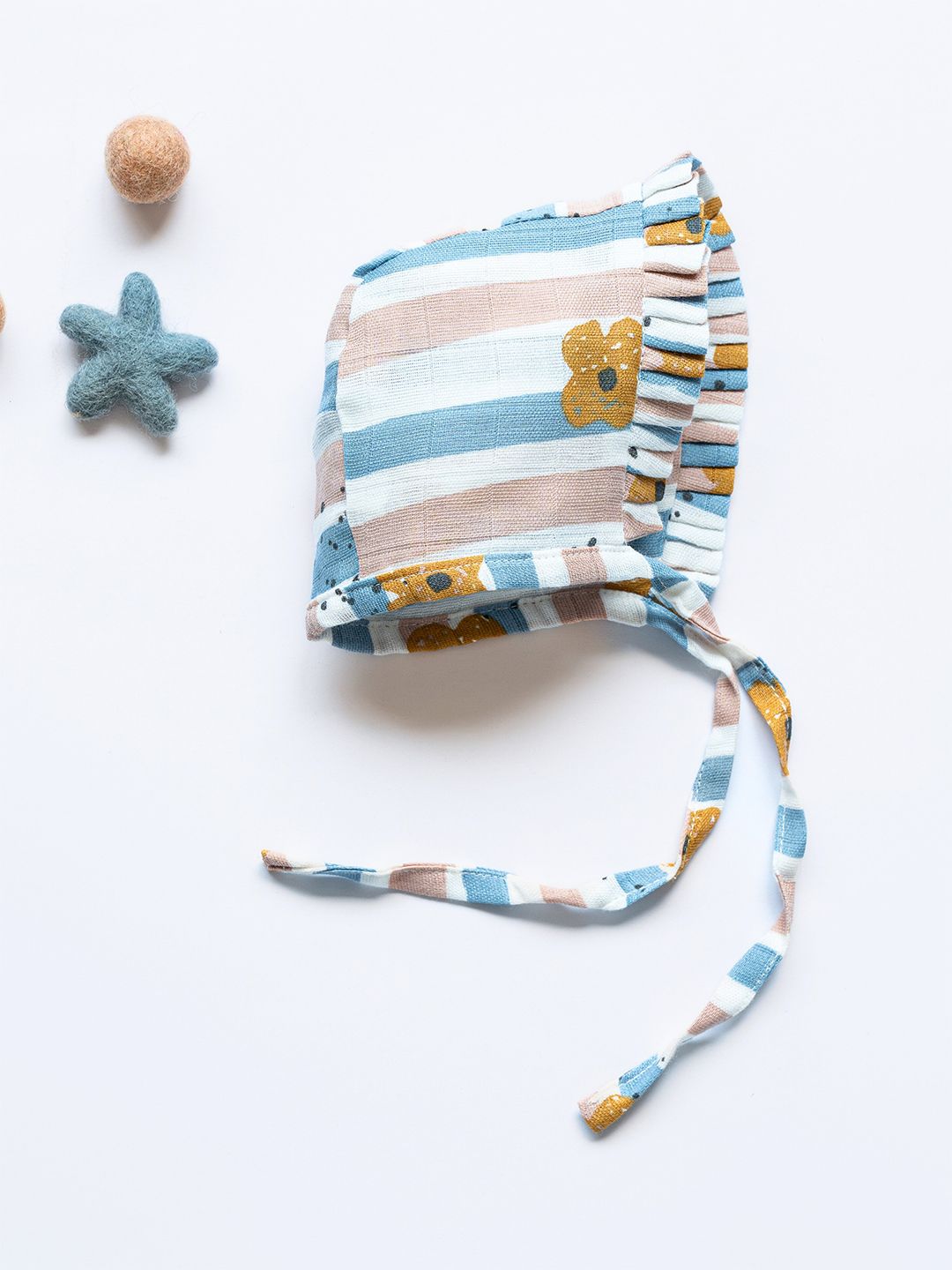 cocoon care Kids Printed Bonnet Style Beanie