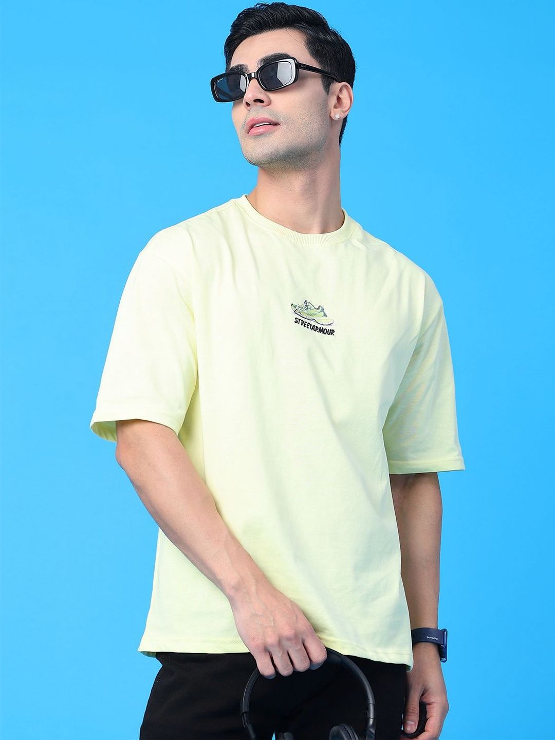 V-Mart Men Printed T-shirt