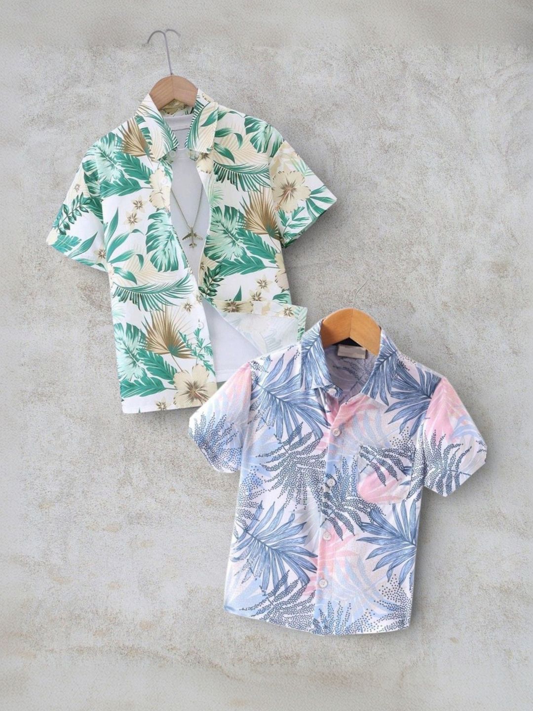 DUTT CREATION Boys Classic Floral Printed Casual Shirt