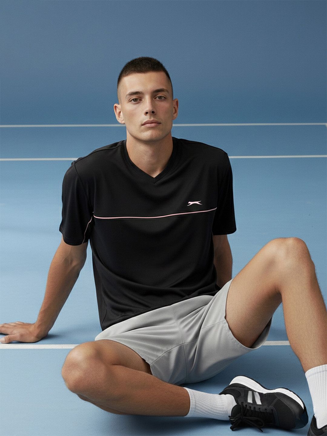Slazenger V-Neck Relaxed Fit Sports T-shirt