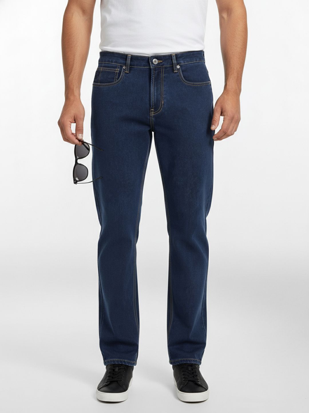 French Connection Men Straight Fit Stretchable Jeans