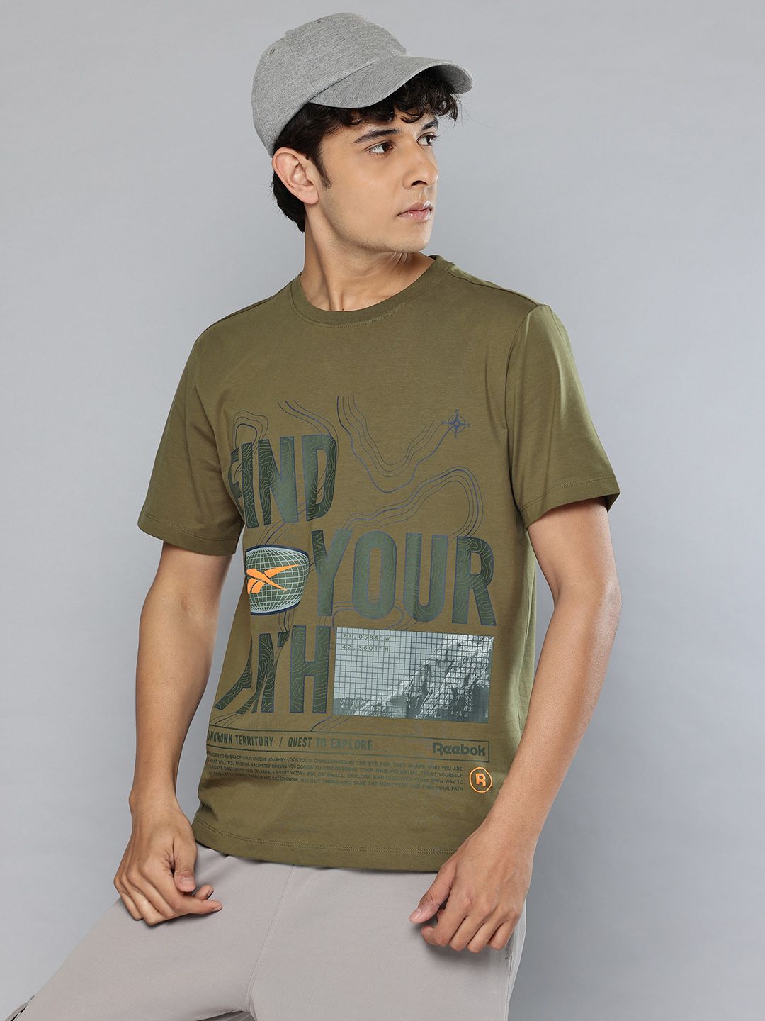 Reebok Find Your Path Graphic Printed T-shirt
