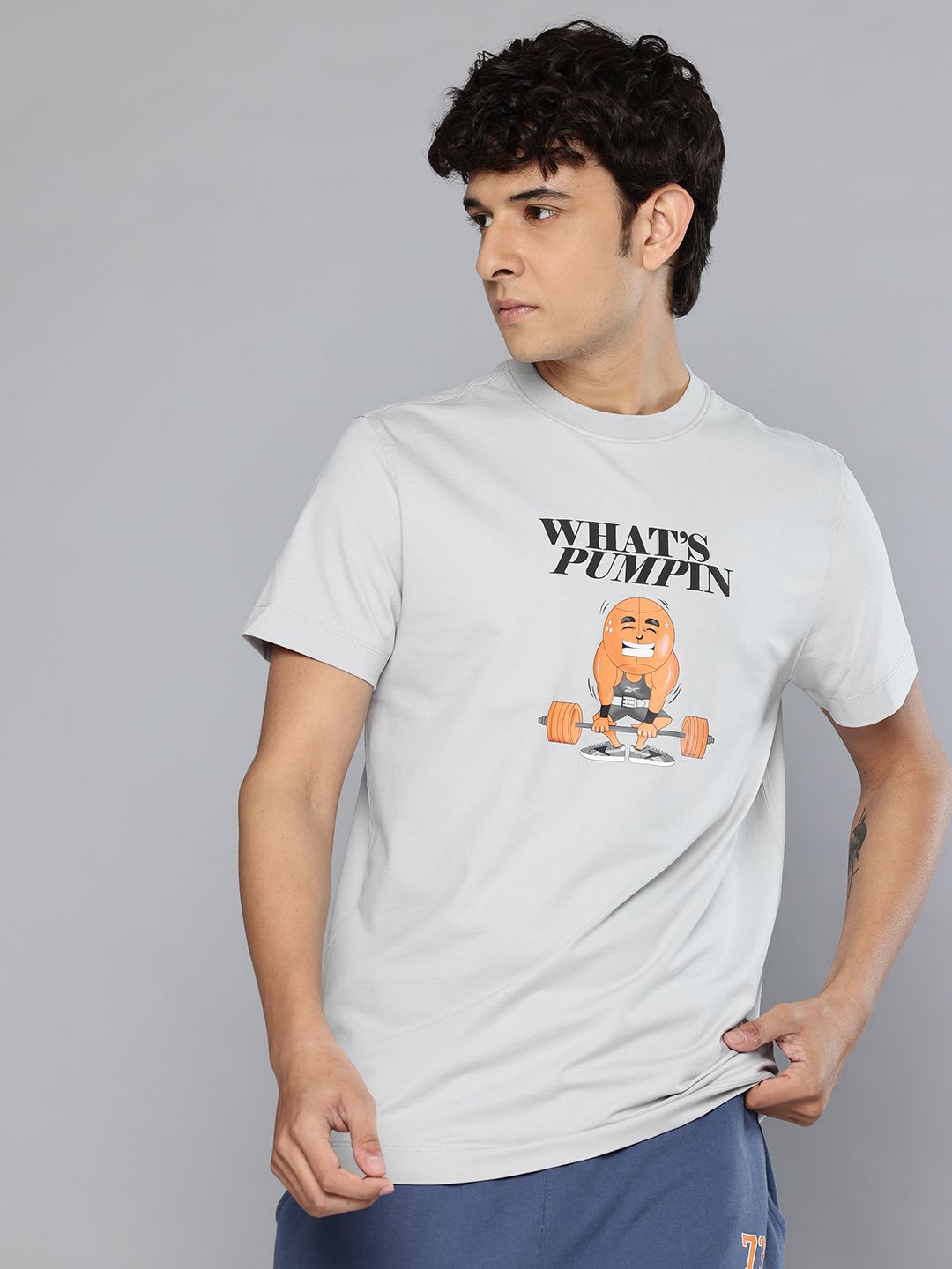 Reebok Whats Pumpin Graphic Printed T-shirt