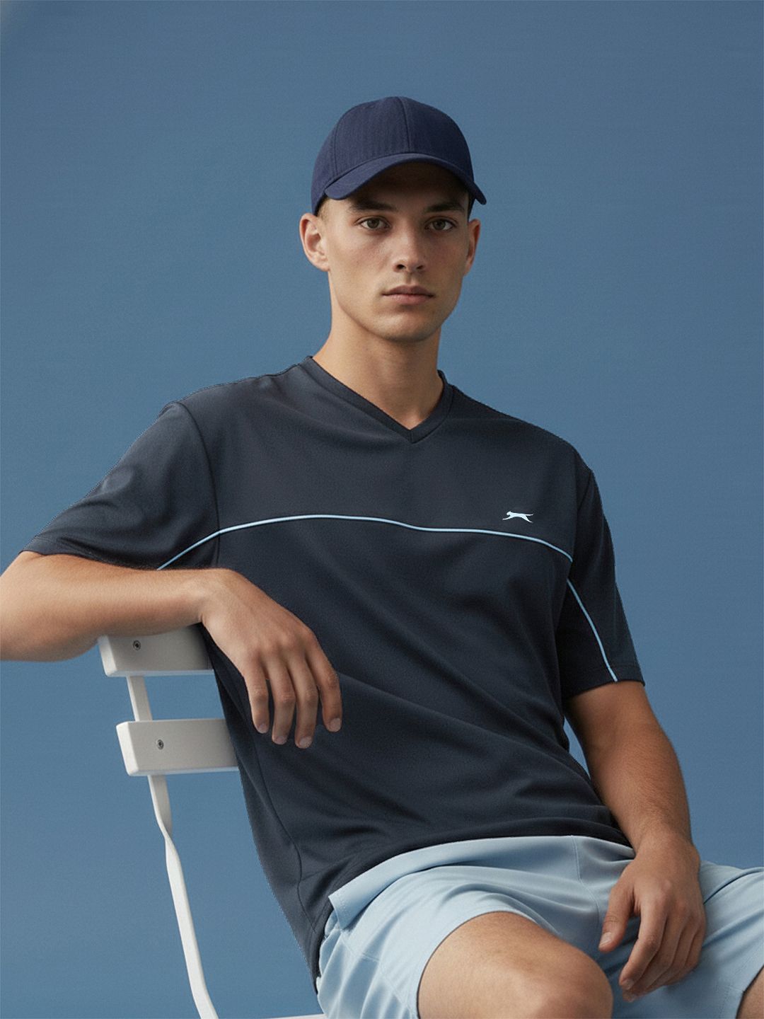 Slazenger V-Neck Relaxed Fit Sports T-shirt