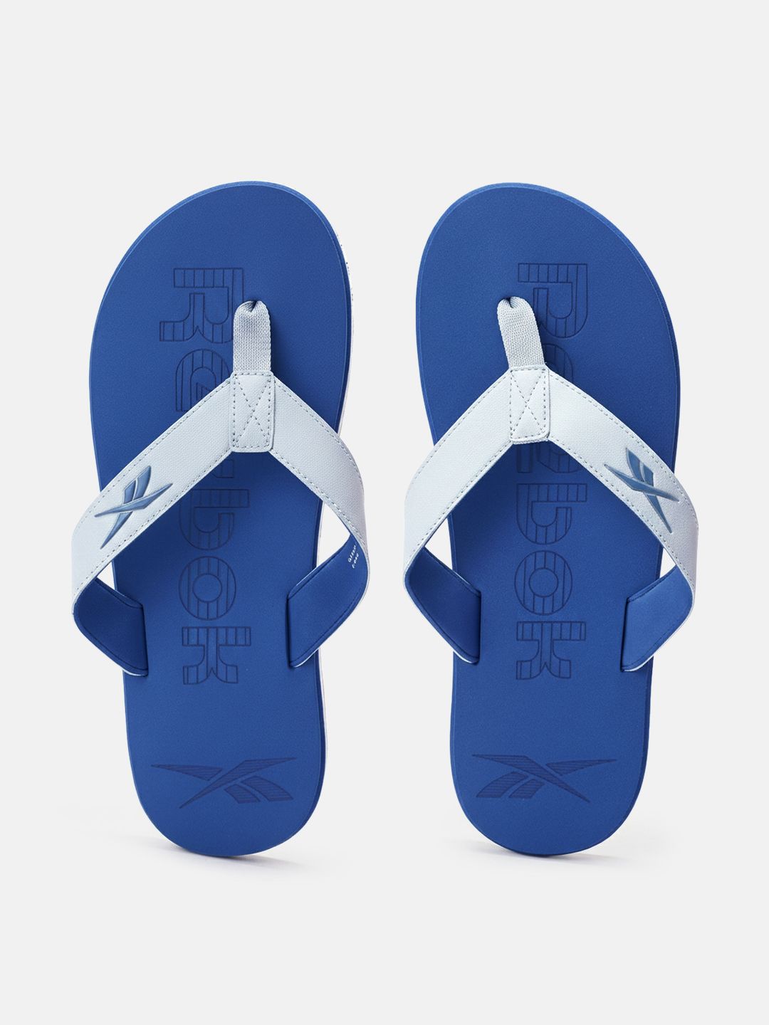 Reebok Men Brand Logo Printed Thong Flip-Flops