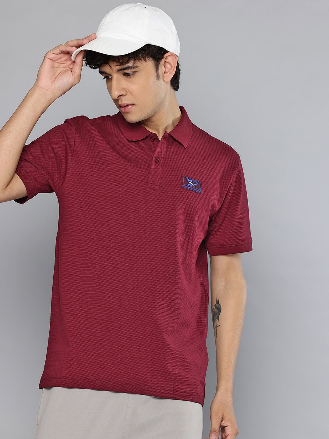 Reebok Polo Collar T-shirt