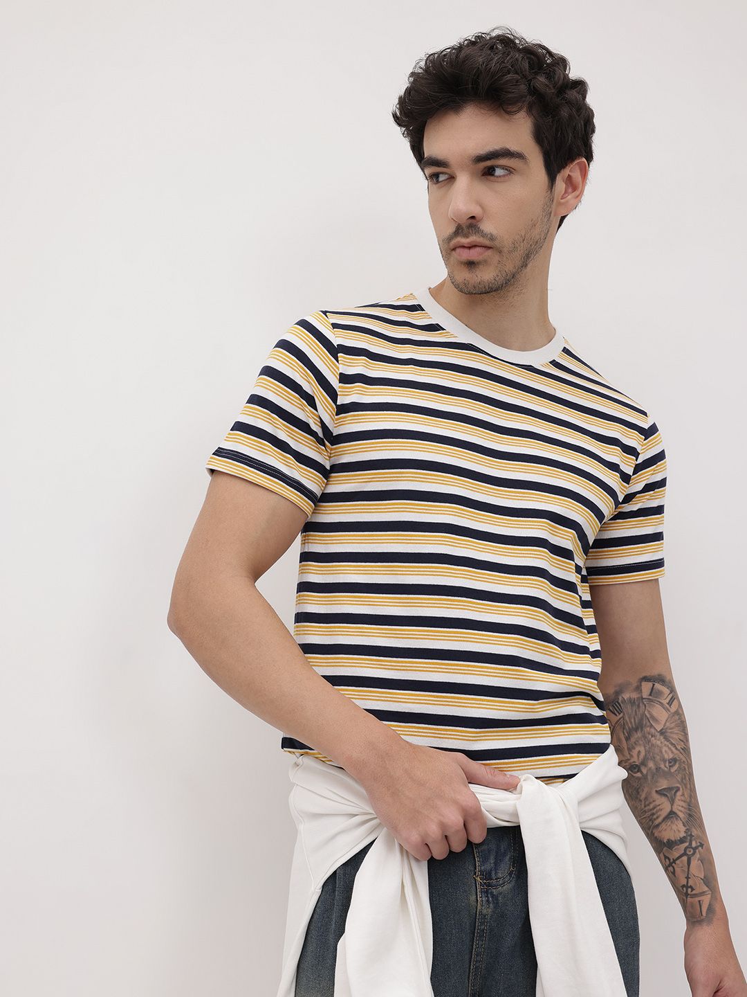 The Roadster Life Co. Striped T-shirt