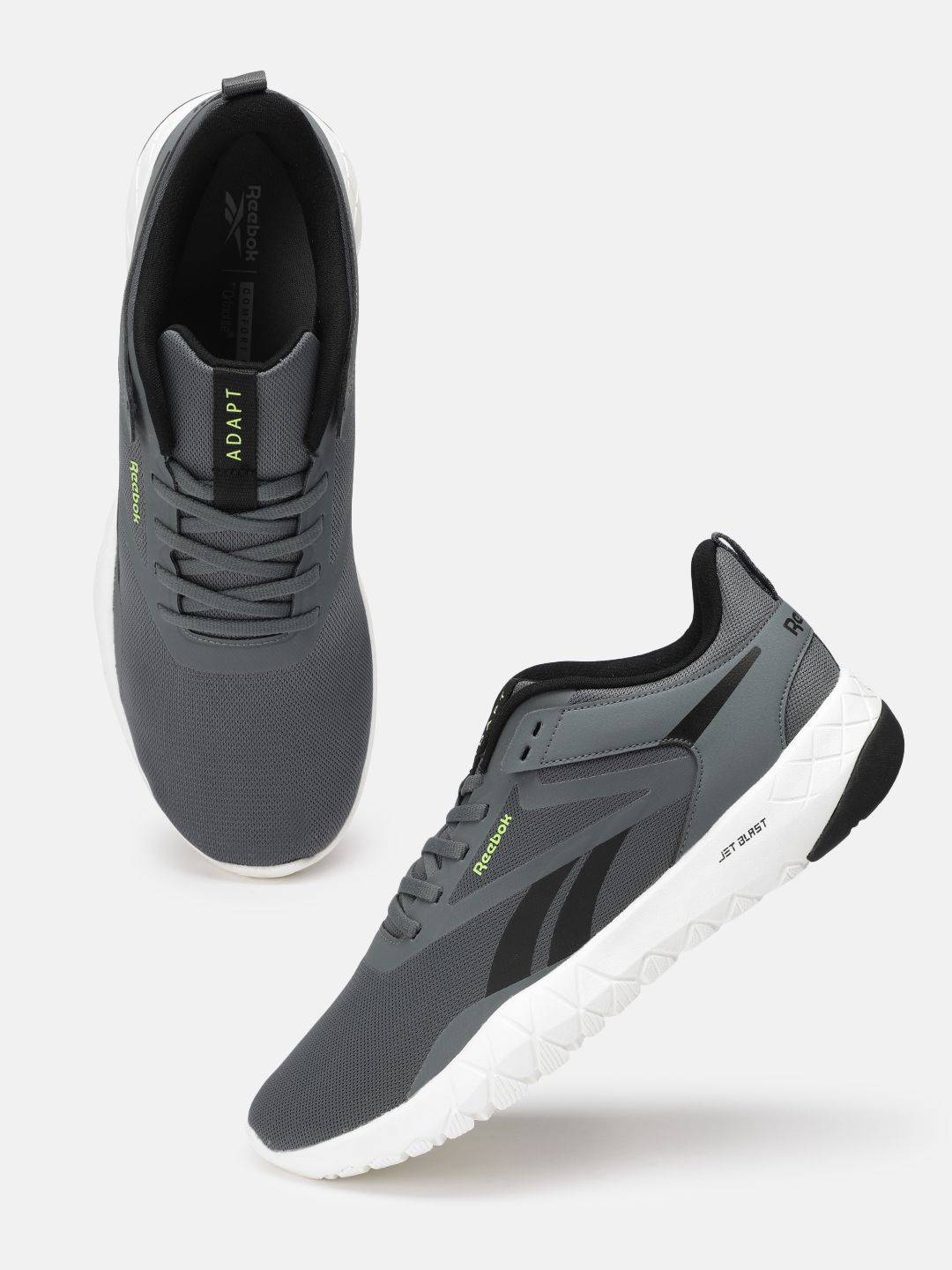 Reebok Men Adapt Flex Reach M Jet Blast Ortholite Training Shoes