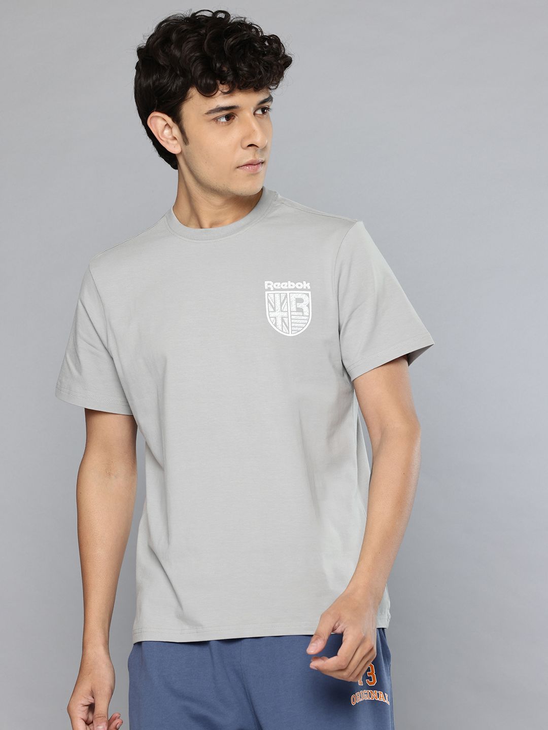 Reebok Brand Logo Lifestyle Emblem Printed T-shirt