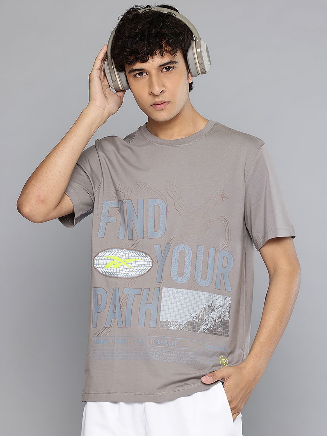 Reebok Find Your Path Graphic Printed T-shirt