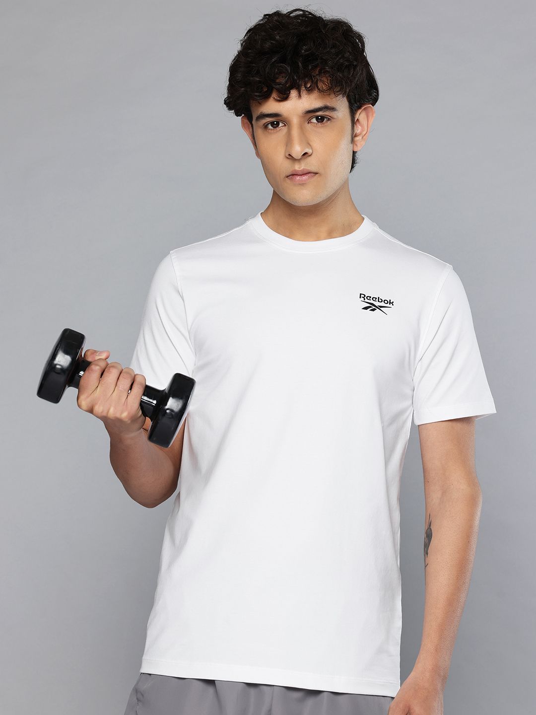 Reebok Brand Logo Detail Sports AwysFresh T-shirt