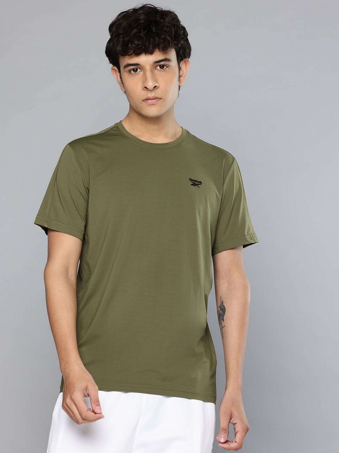 Reebok Brand Logo Printed Endurance T-shirt