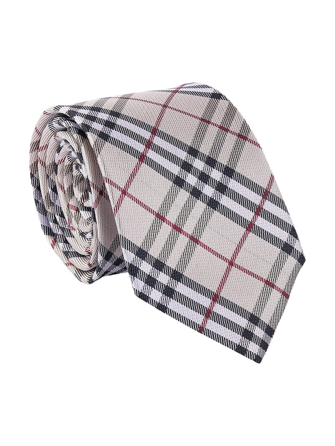 Alvaro Castagnino Men Checked Broad Tie