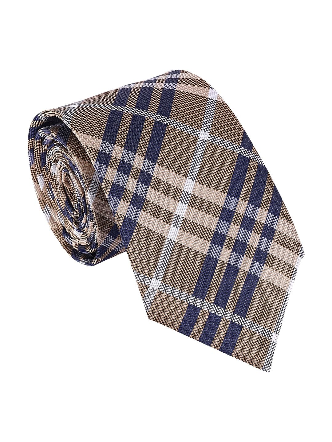 Alvaro Castagnino Men Checked Broad Tie