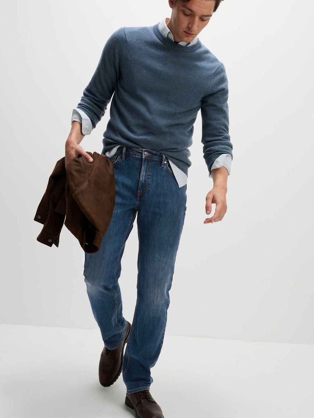 Marks & Spencer Straight Fit Stretch Jeans