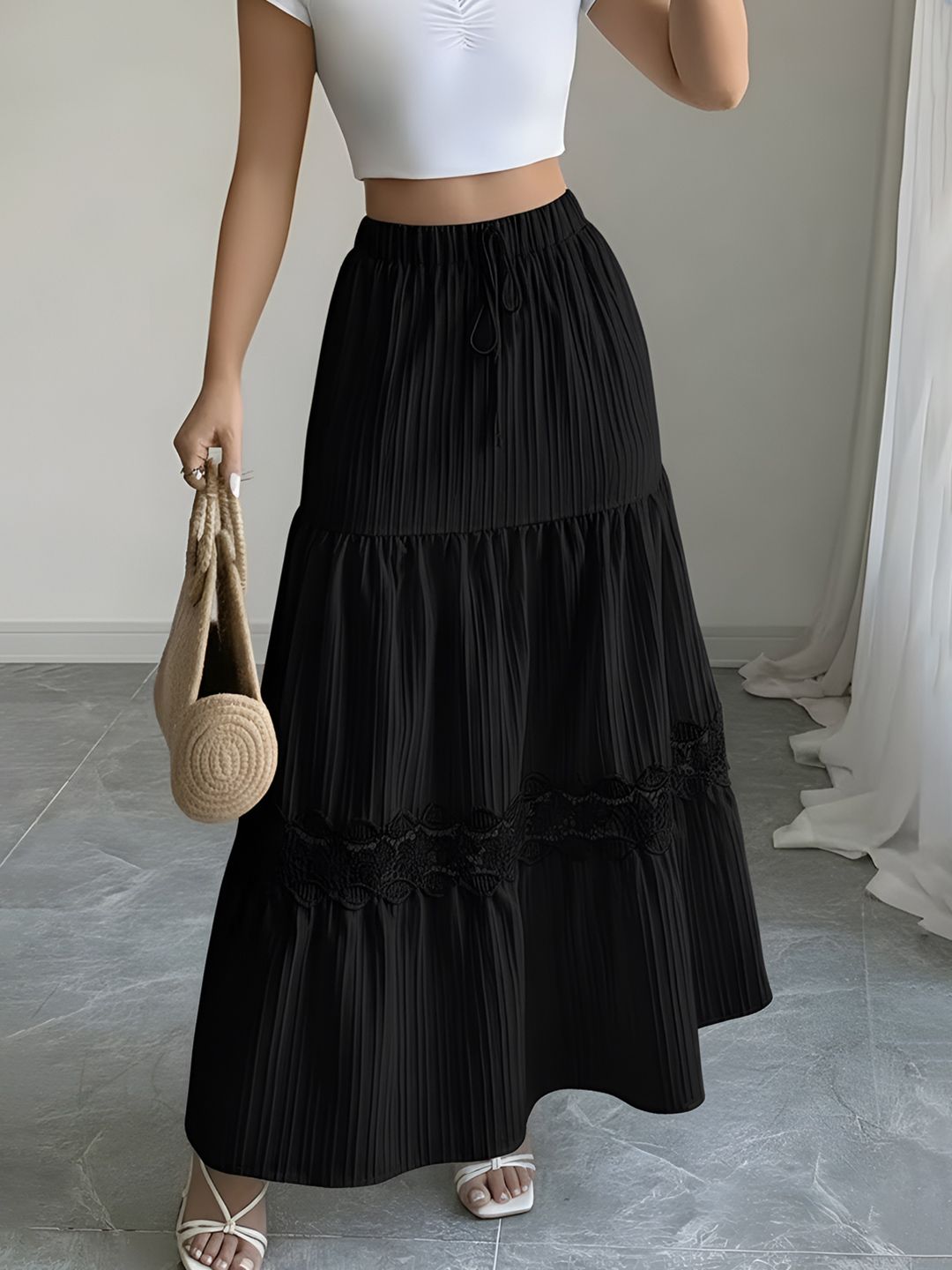 ZWERLON Maxi Flared Skirts
