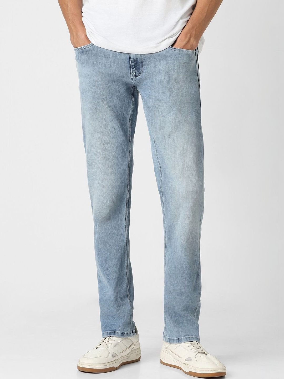 Peter England Casuals Men Tapered Fit Mid-Rise Jeans