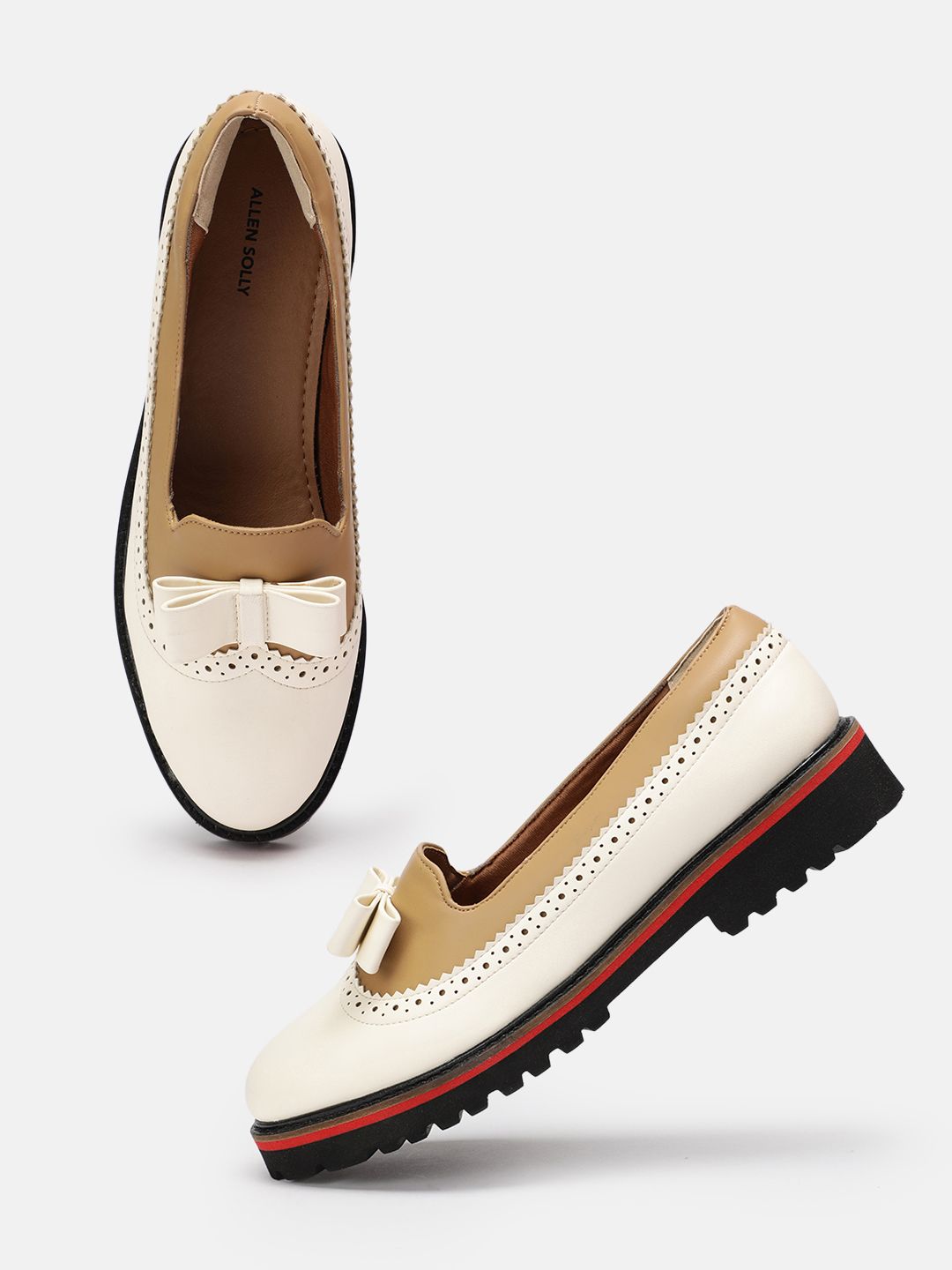 Allen Solly Women Colourblocked Slip-On Shoes