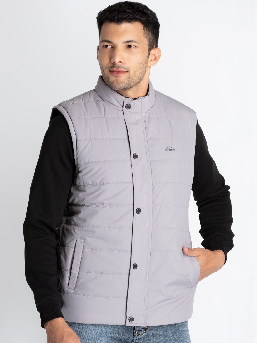 Status Quo Men Lightweight Puffer Jacket
