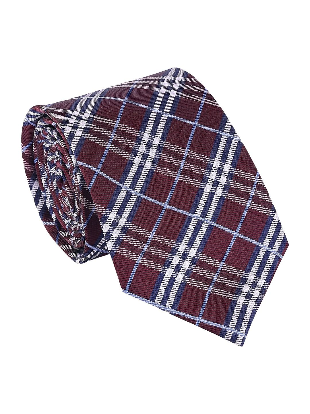 Alvaro Castagnino Men Checked Broad Tie