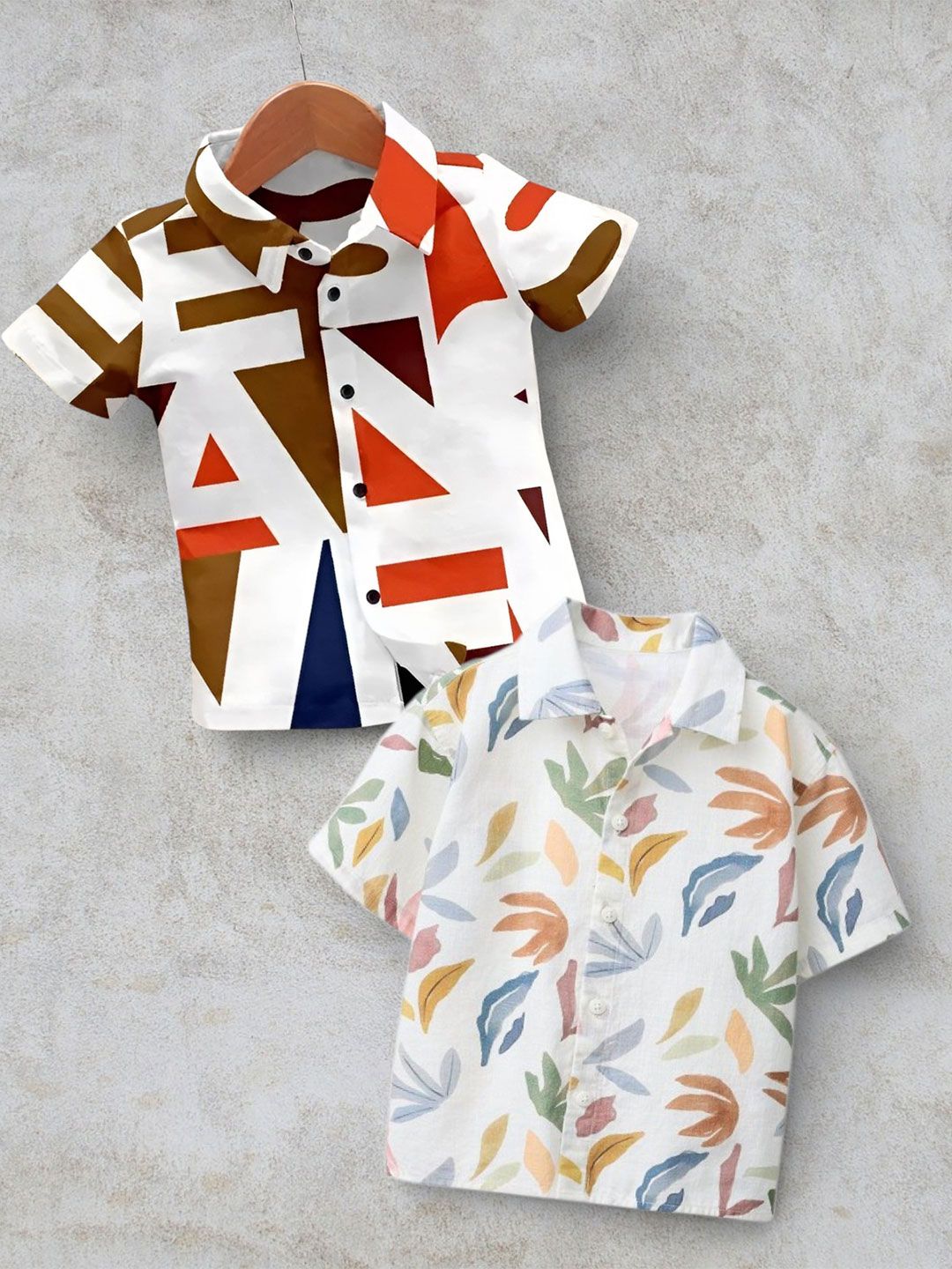 DUTT CREATION Boys Classic Printed Casual Shirt