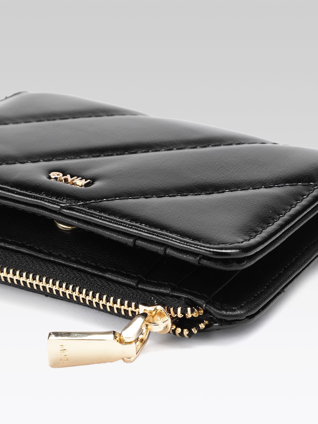 Quilted Two Fold Wallet