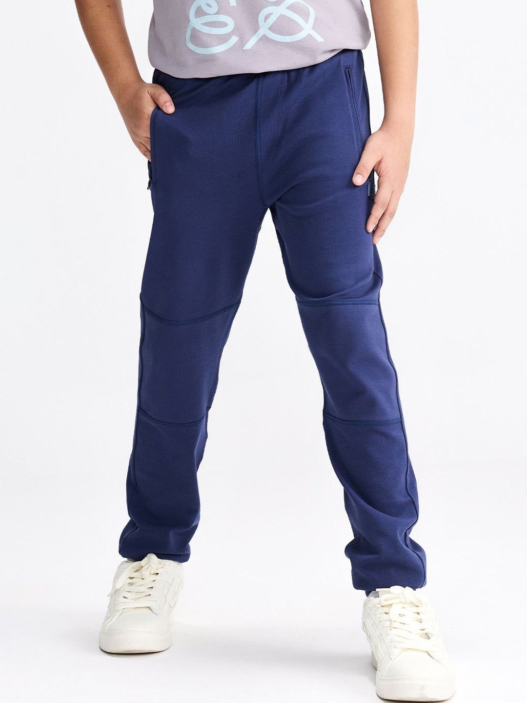 Dotokids Kids Cotton Joggers With Adjustable Waist