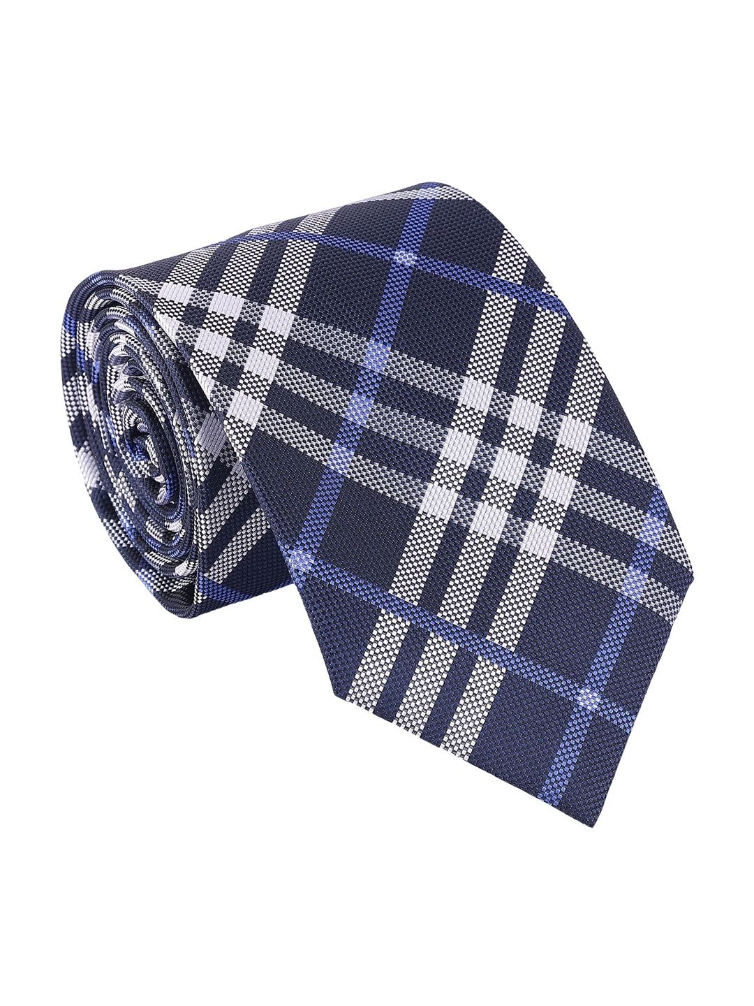 Alvaro Castagnino Men Checked Broad Tie