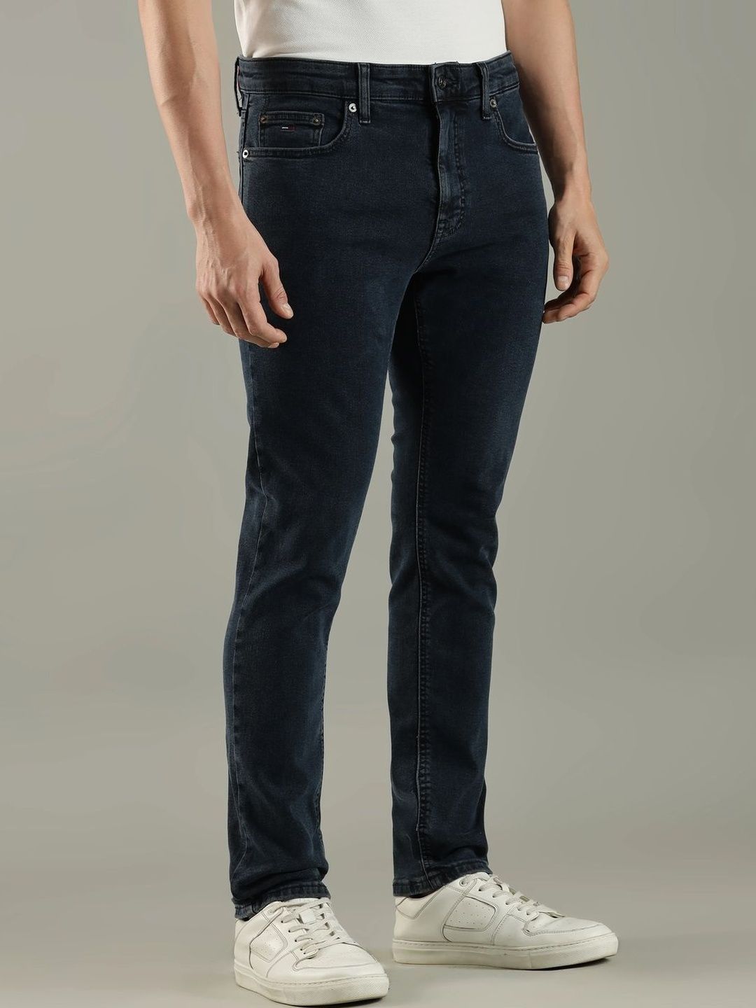 Slim Fit Mid-Rise Light Fade Jeans